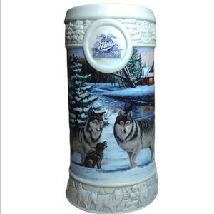 Vintage Miller Beer Brewing Holiday 1999 "December Dusk" By Eric Bryant Stein